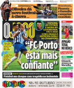 Capas Jornais Desportivos 03-10-2022